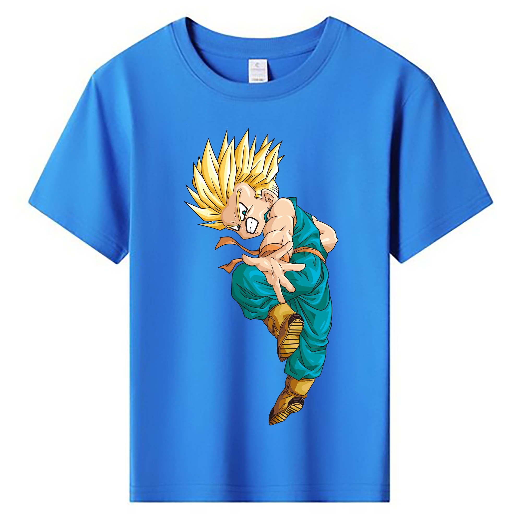 （画像用） ドラゴンボール DRAGON BALL 綿100％キッズTシャツ（フロントプリント）